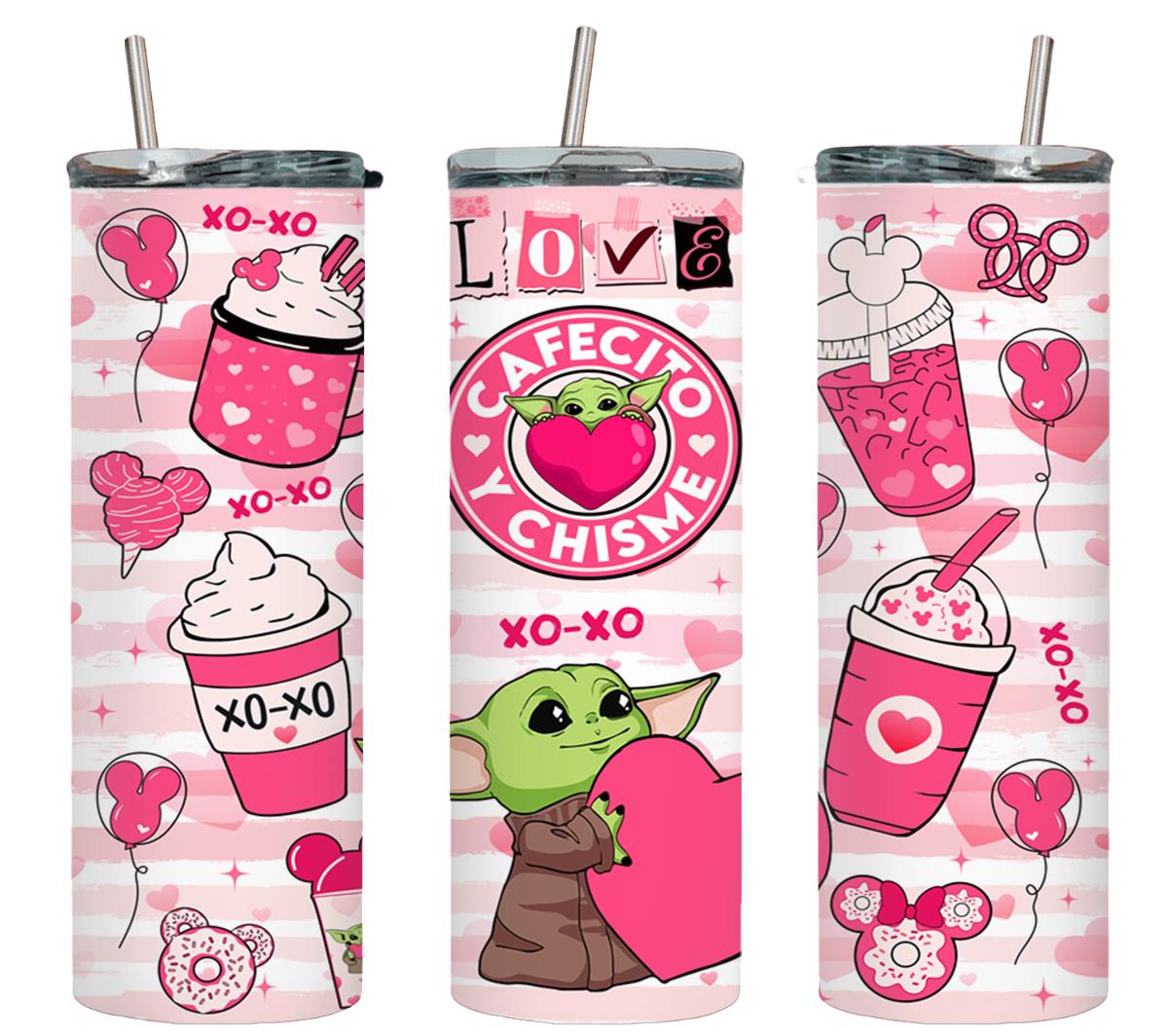 Love Cafecito y Chisme Star's Alien-8809 - tumbler