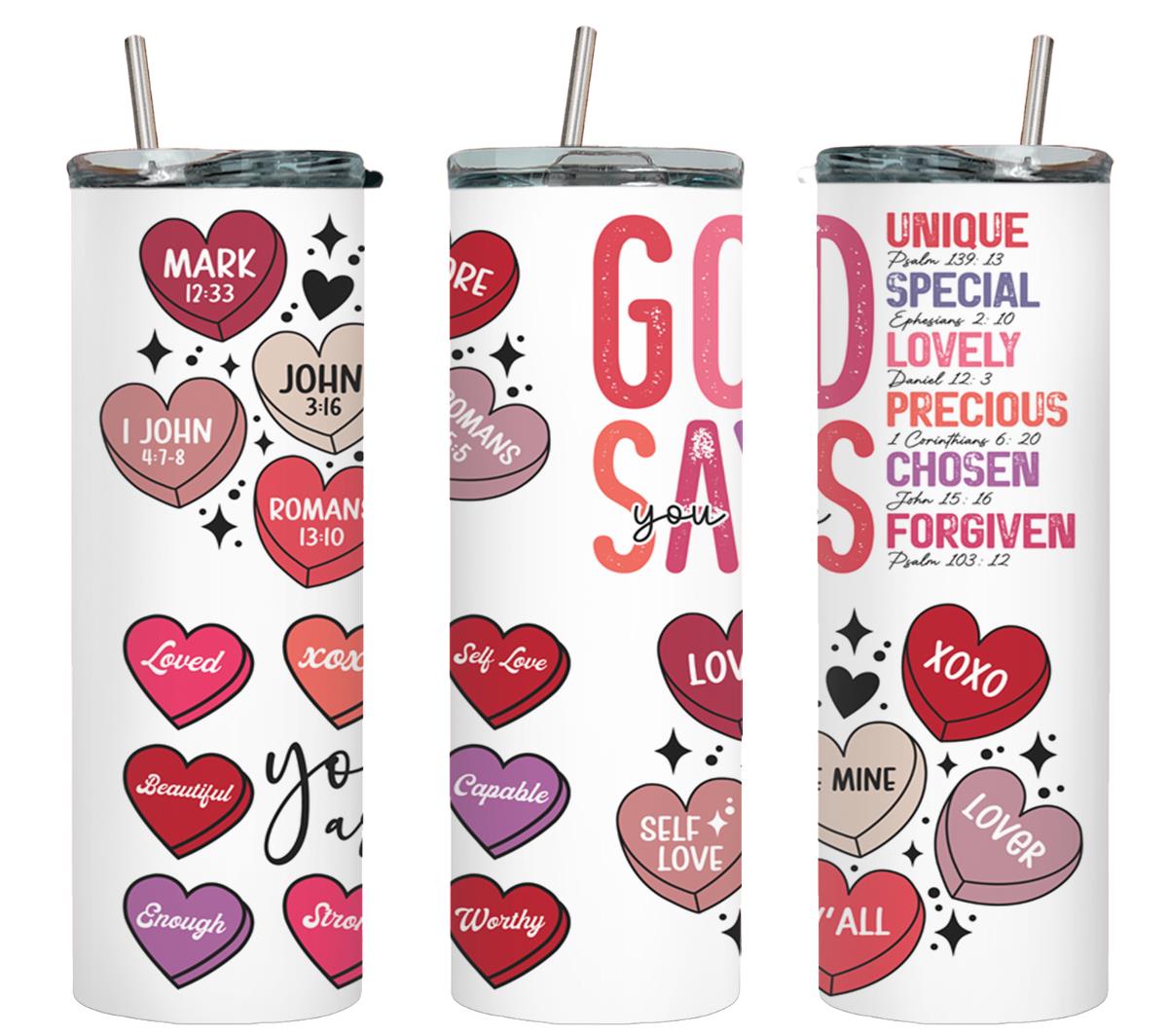 God Says You Are-8550 - tumbler