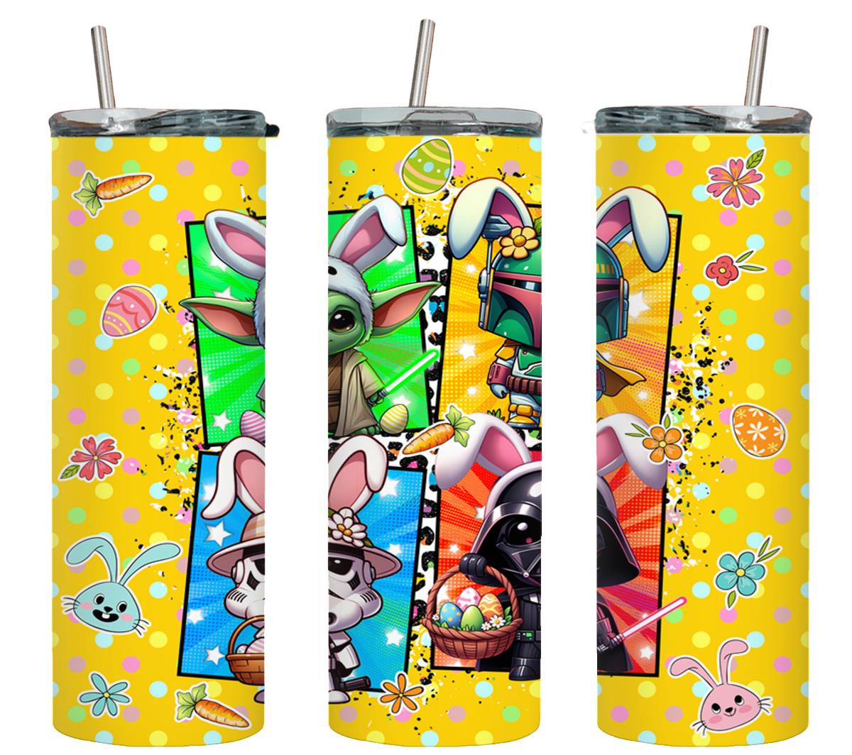 Baby Yoda, Boba Fett, Storm Trooper, Darth Vader-8908 - tumbler