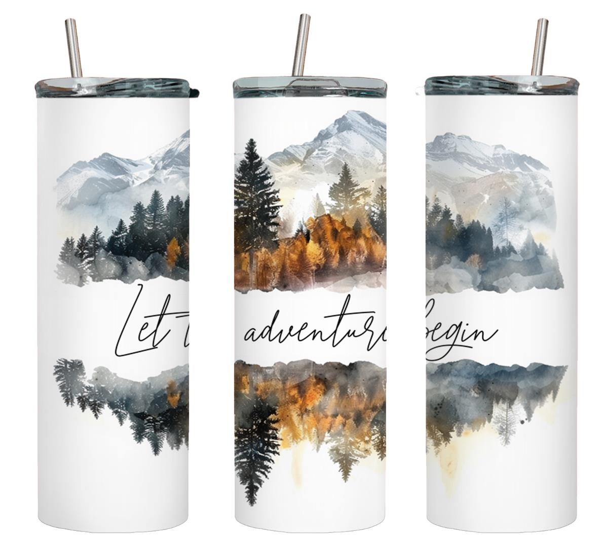 Let the Adventure Begin-8422 - tumbler