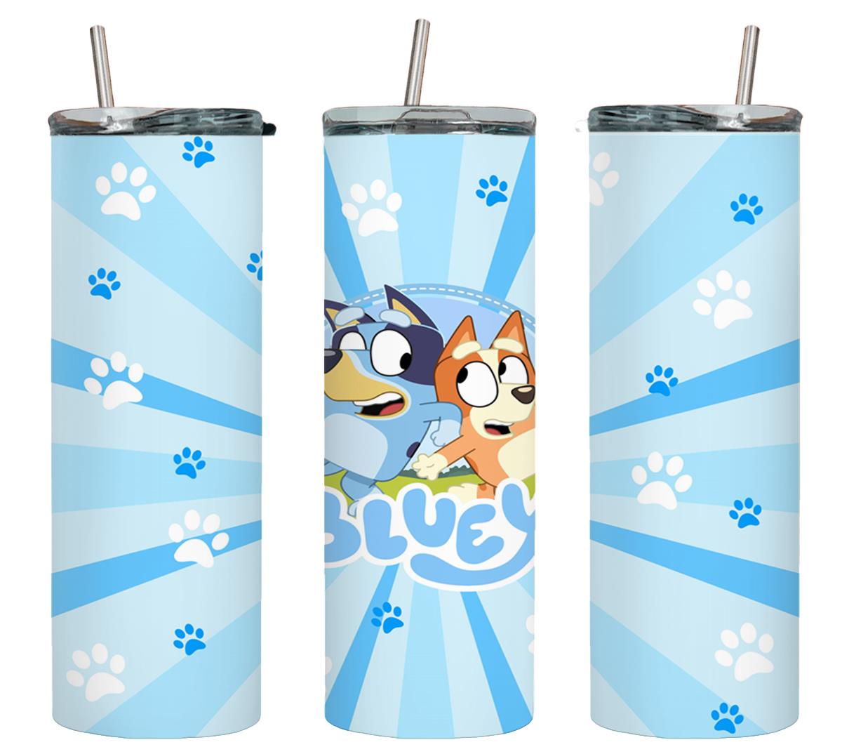 Blue Dog - tumbler