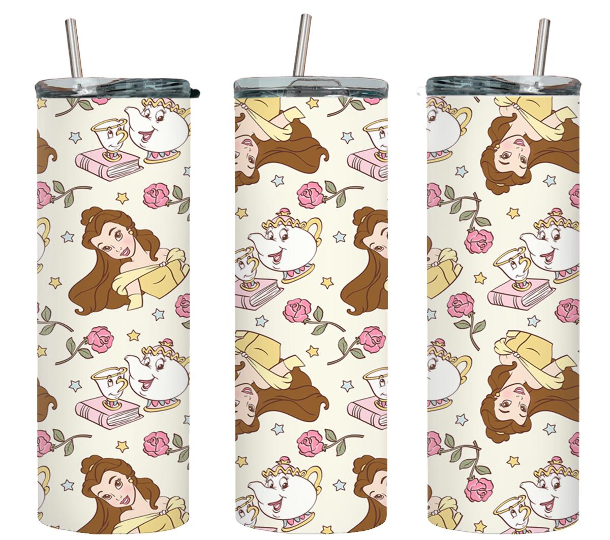 Princess Belle-9314 - tumbler