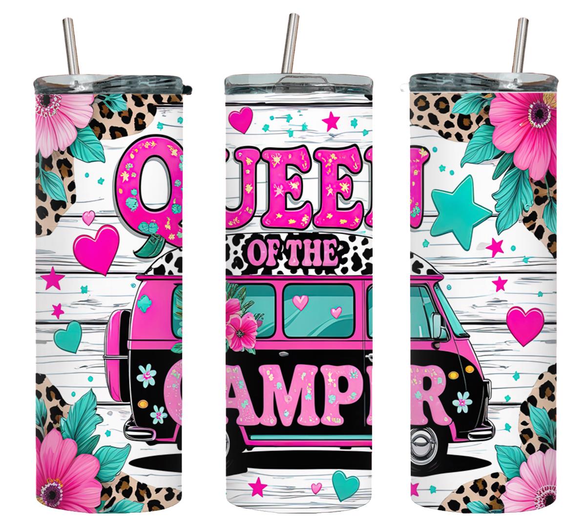 Queen of the Camper-8482 - tumbler