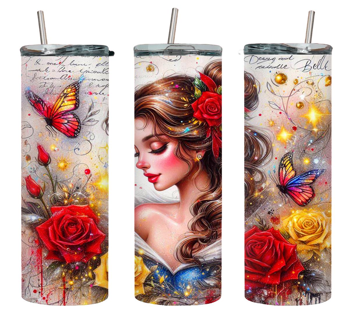 Princess Belle-9316 - tumbler