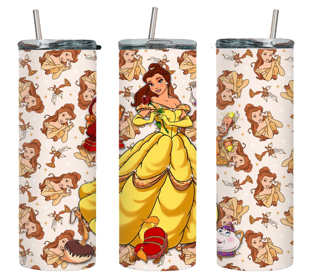Princess Belle-9311 - tumbler