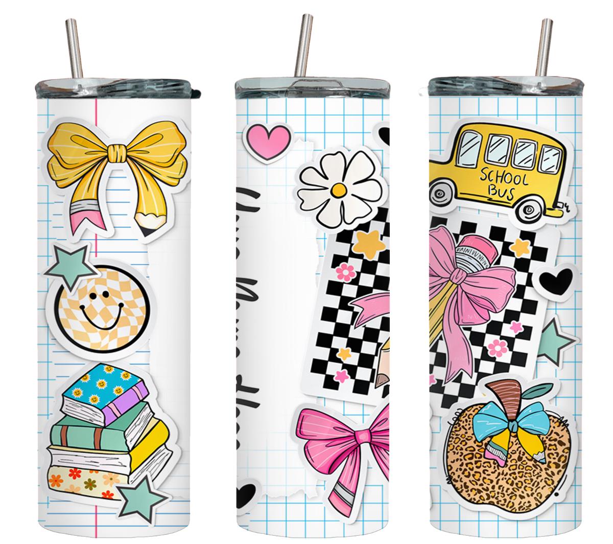 Personalized Back to School-8094 - tumbler