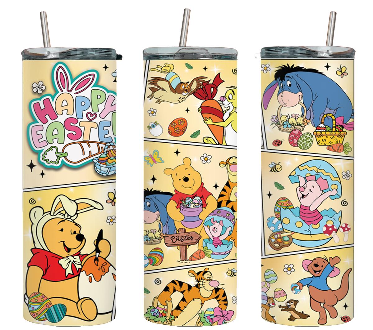 Happy Easter Bear and Friends-9081 - tumbler