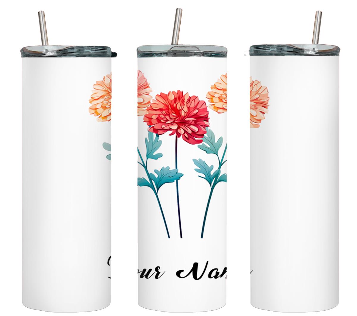 Personalized Birthday November Chrys - tumbler