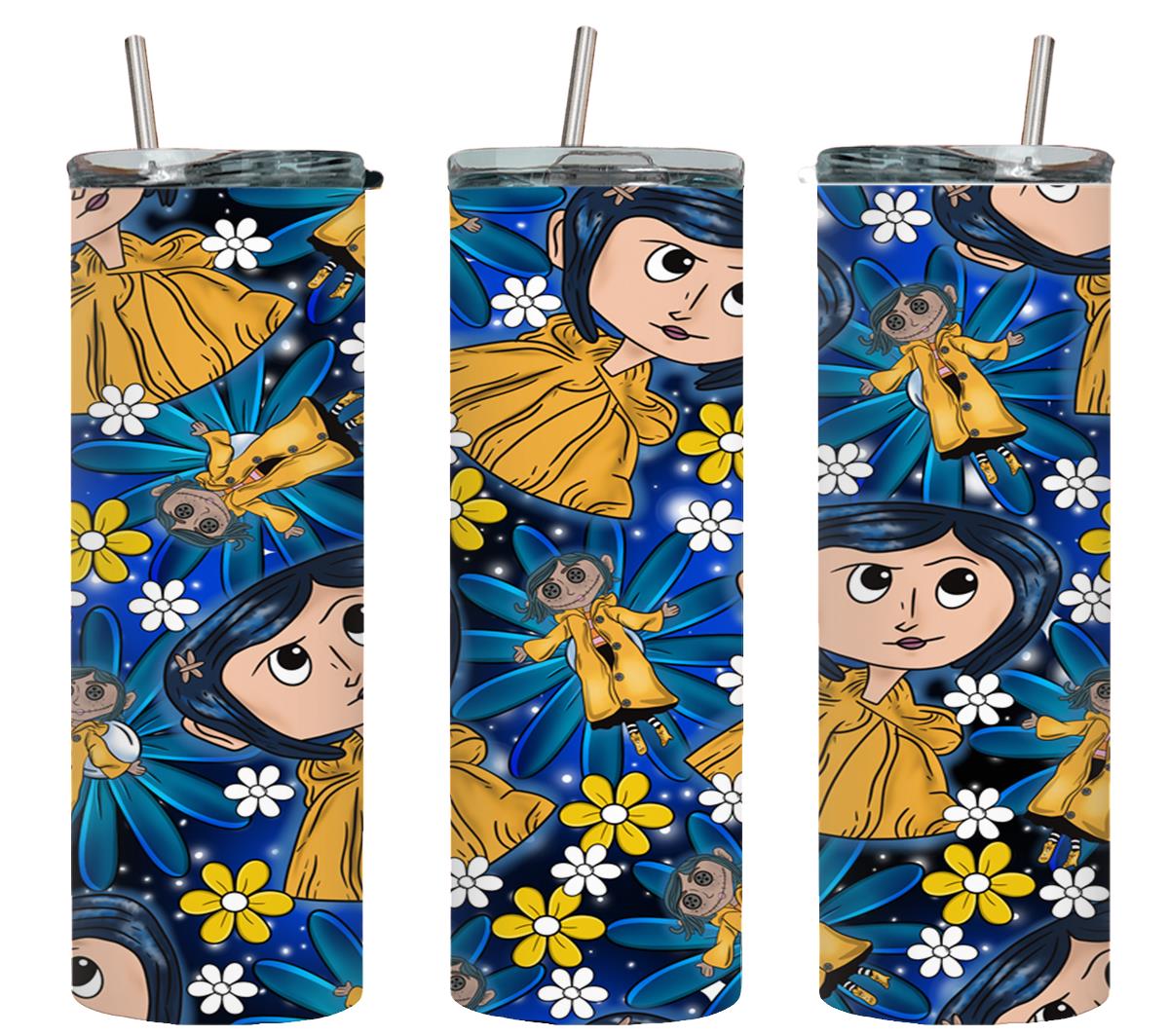 Coral Button-9088 - tumbler