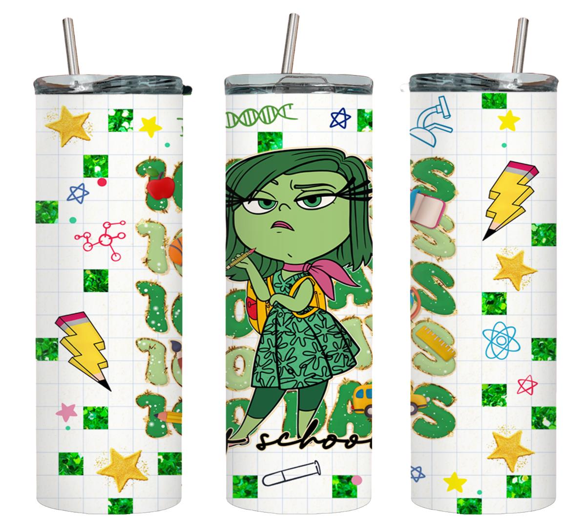 100 Days of School - tumbler