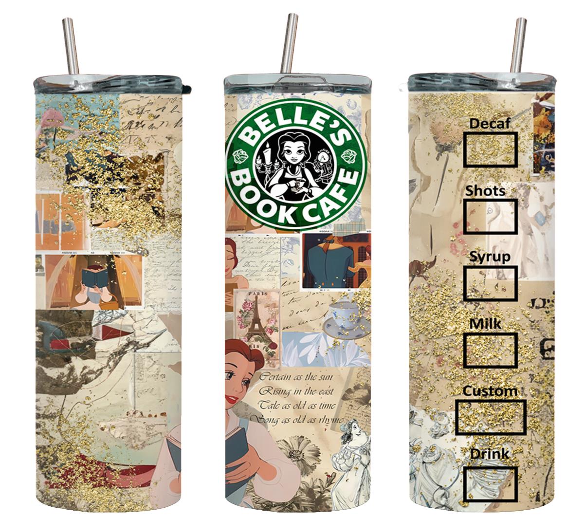 Princess Belle-9318 - tumbler