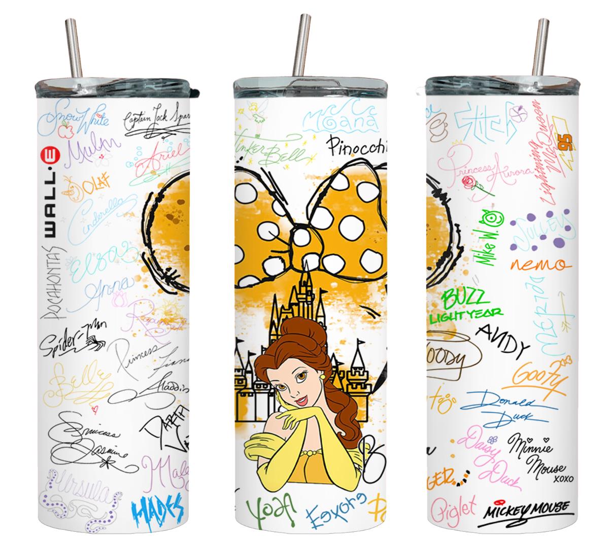 Princess Belle-9308 - tumbler