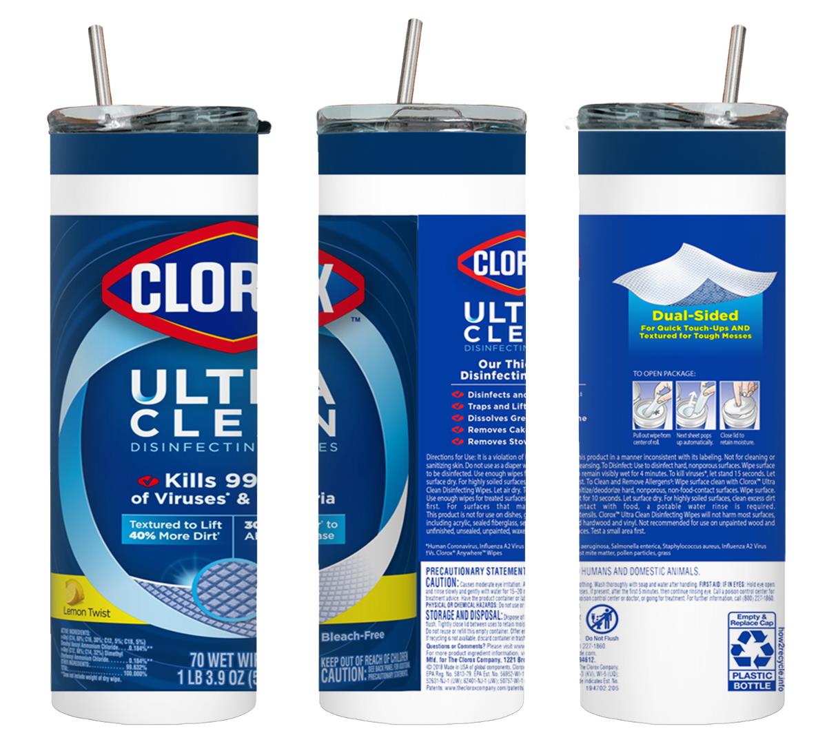 Clorox Ultra - tumbler