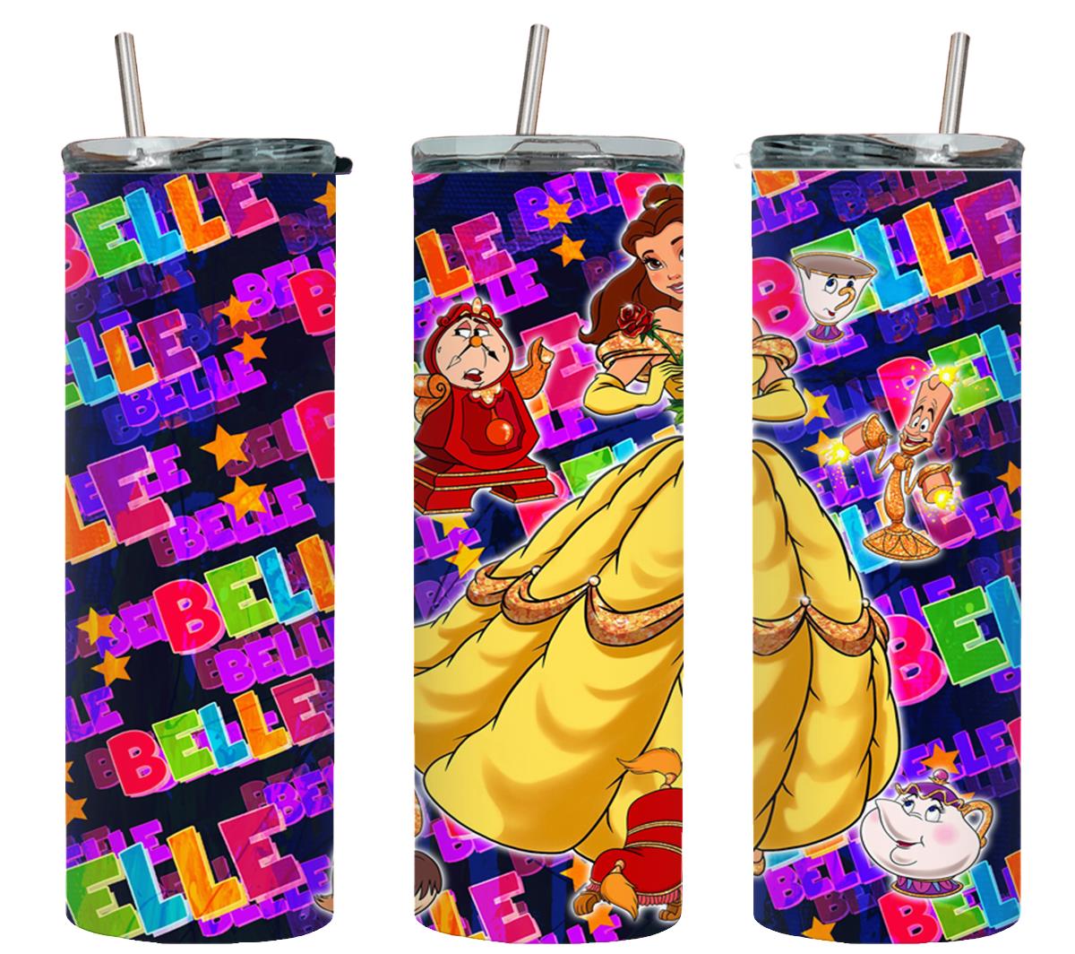 Princess Belle-9312 - tumbler