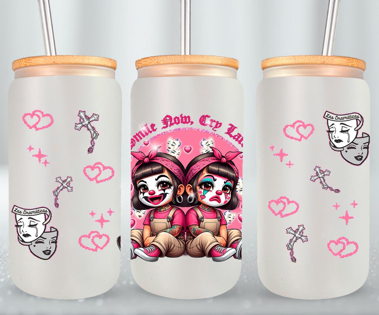 Smile Now Cry Later-10178 - glass can