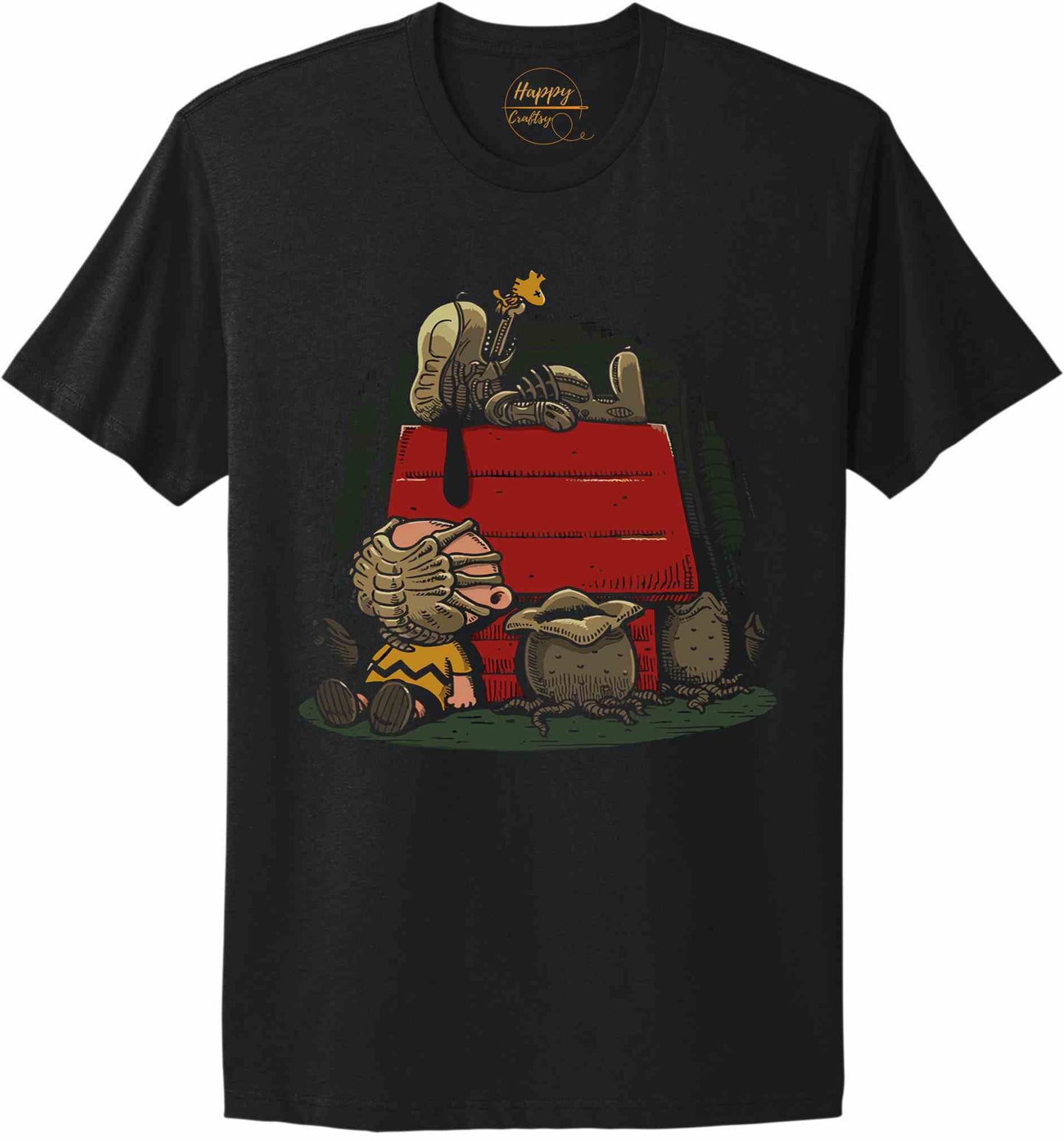 Funny Movie Parody Alien - t-shirt