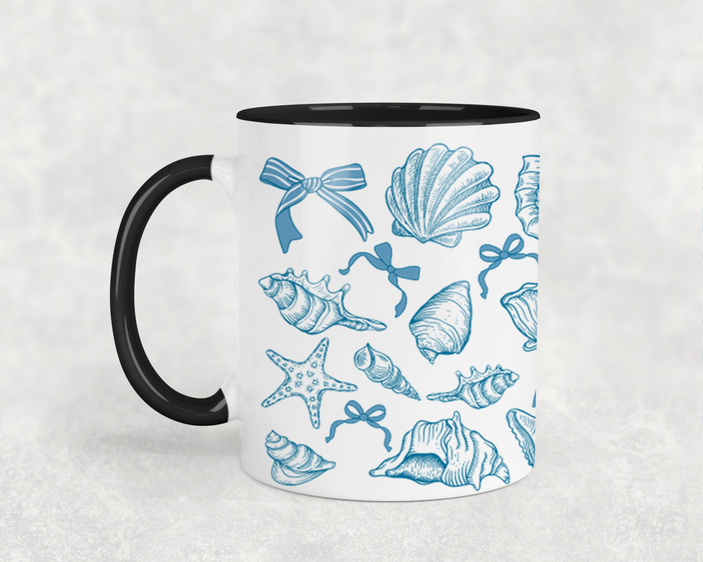 Coastal Sea Shells-10661 - mugs