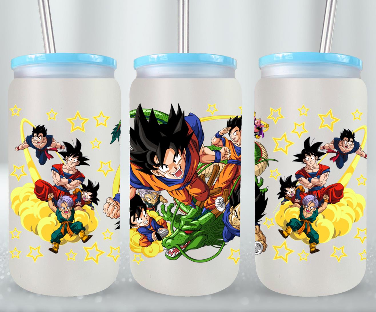 Zodiac Guys - glass can