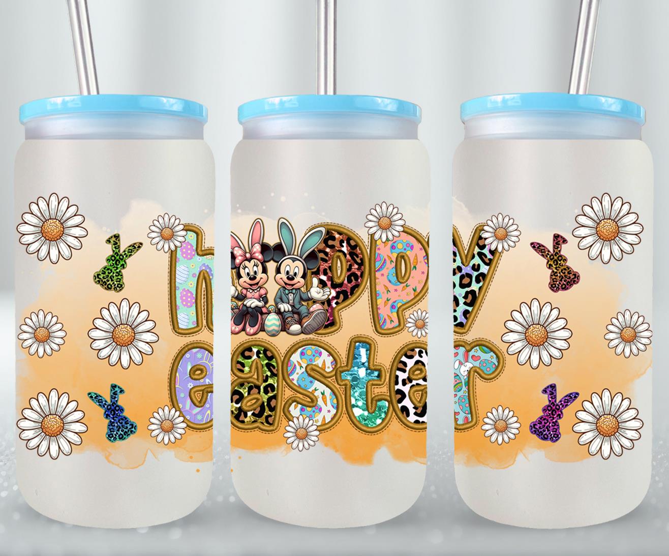 Cartton Easter Day-10281 - glass can