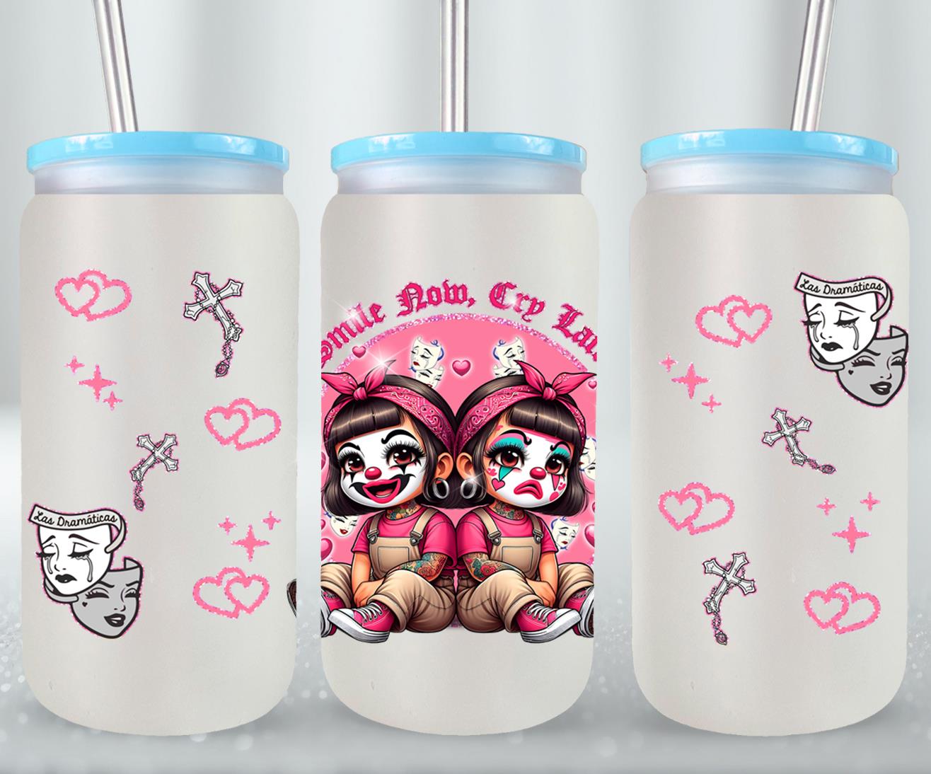 Smile Now Cry Later-10178 - glass can