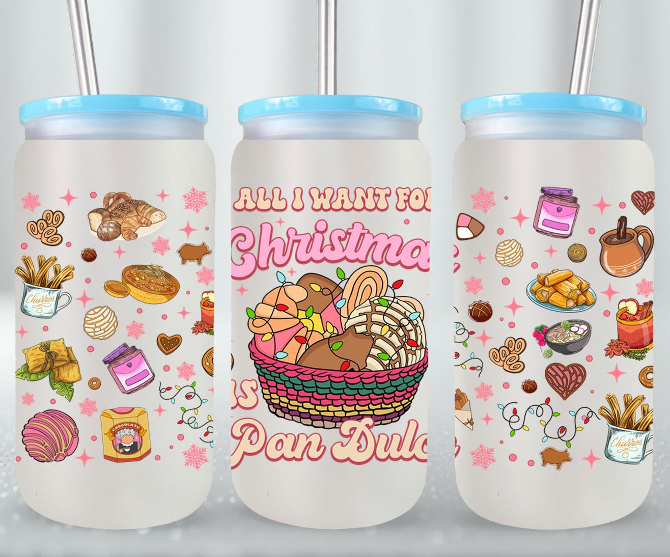Christmas Pan Dulce-10085 - glass can