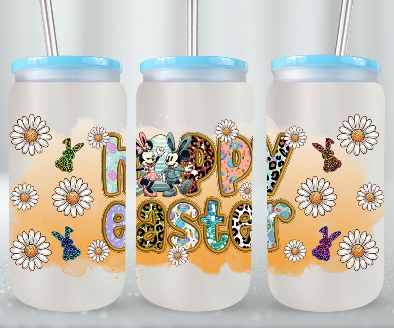 Cartton Easter Day-10282 - glass can