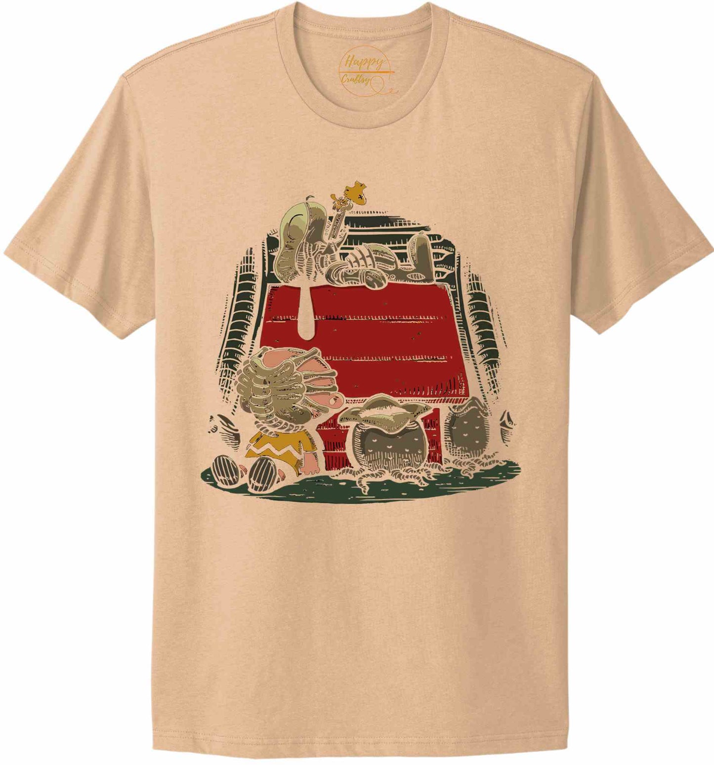Funny Movie Parody Alien - t-shirt