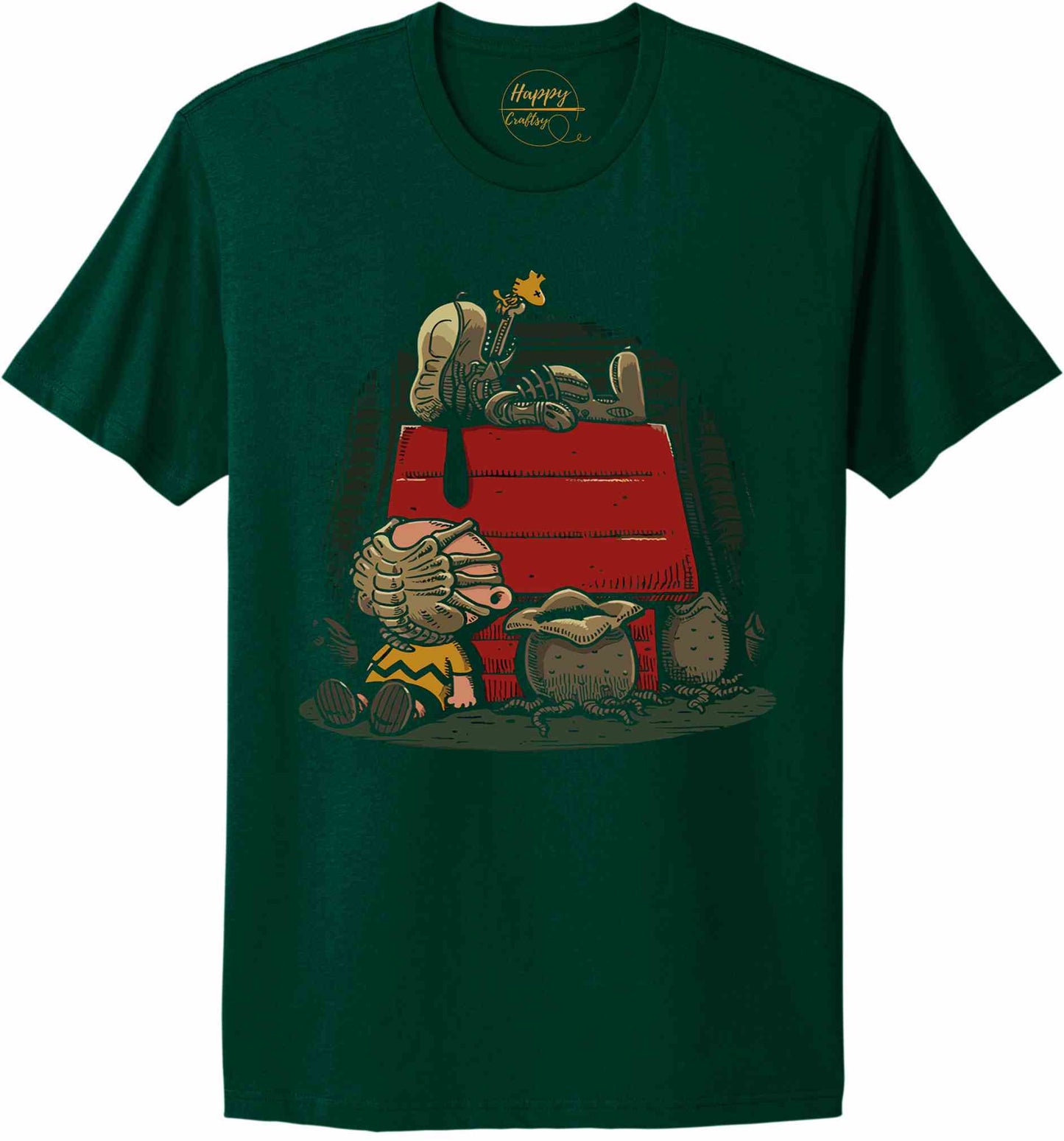 Funny Movie Parody Alien - t-shirt