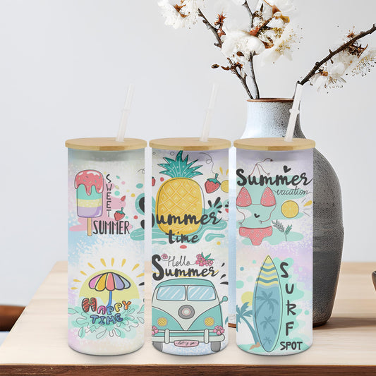 Summer Time-10548 - glass can