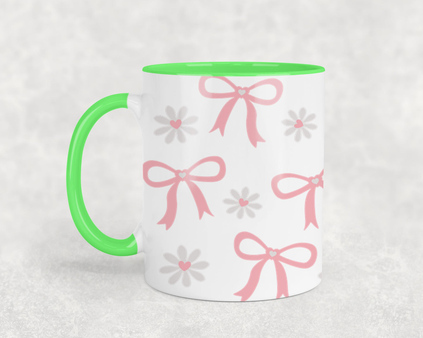 Bow Coquette and Daisy-10246 - mugs