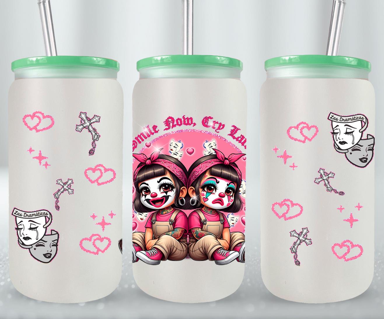 Smile Now Cry Later-10178 - glass can