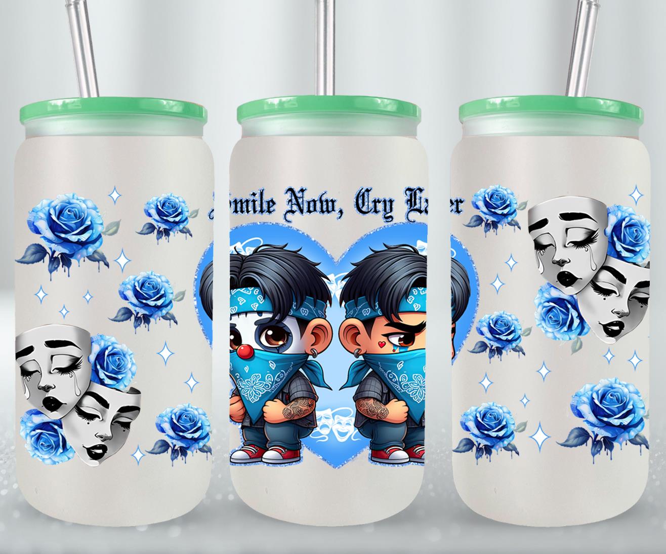 Smile Now Cry Later-10177 - glass can