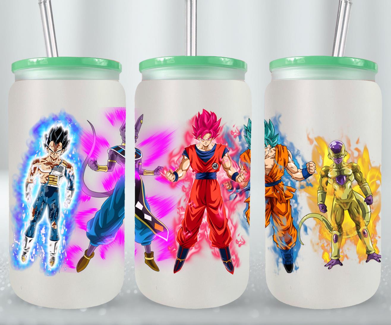 Zodiac Guys - glass can