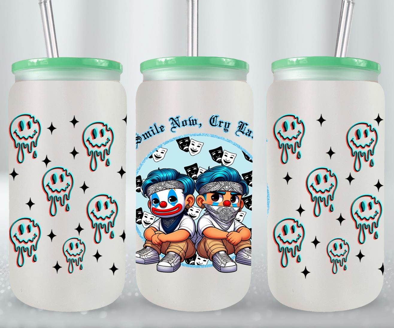 Smile Now Cry Later-10180 - glass can