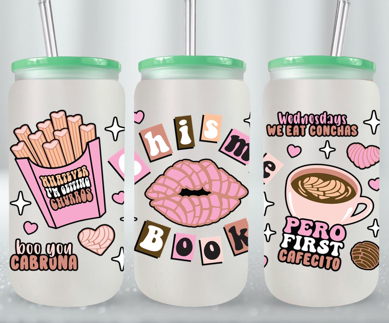 Chisme Book-10078 - glass can