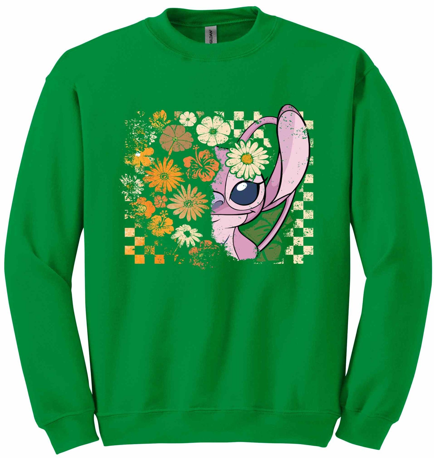 Trick or Treat Pink Alien - sweatshirt
