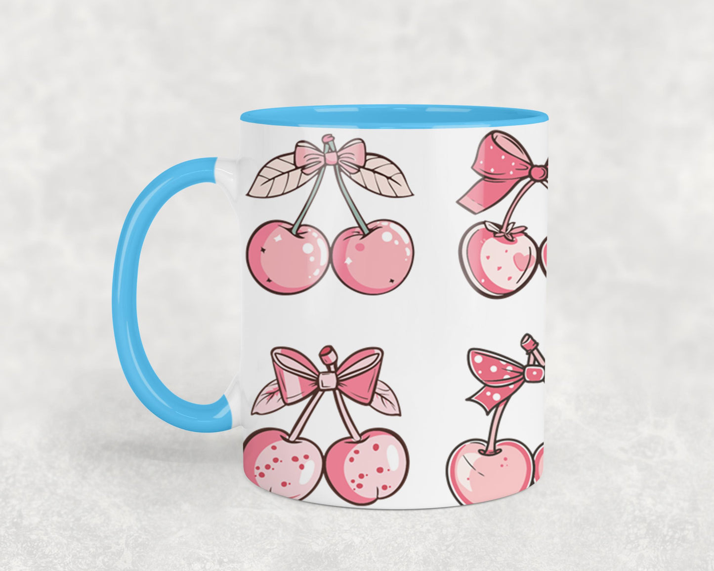 Pink Bow-9994 - mugs