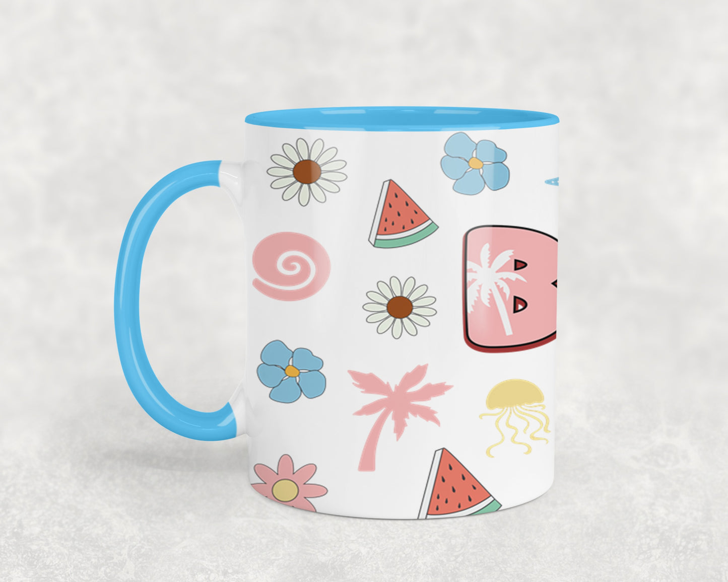 Beach Life Summer Retro-10639 - mugs