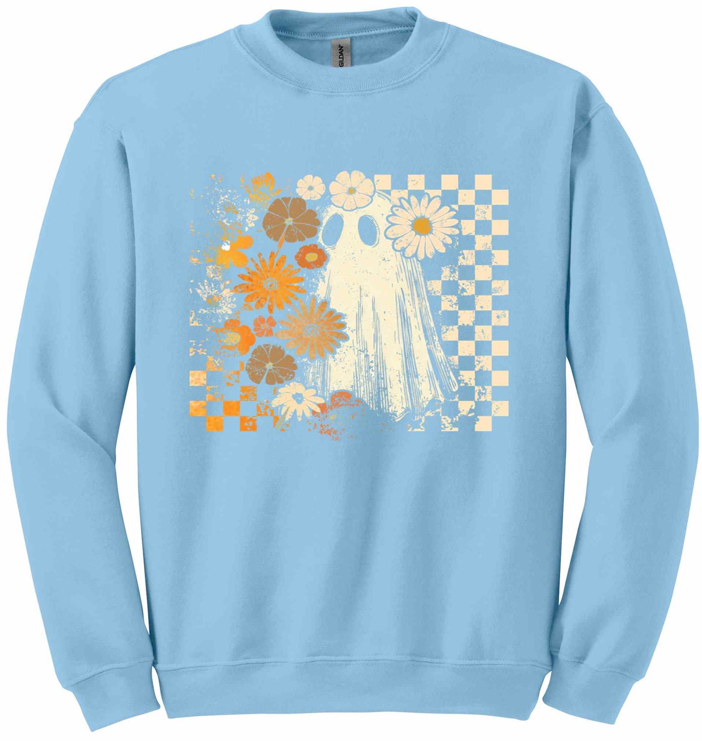 Ghost Trick or Treat Pink - sweatshirt