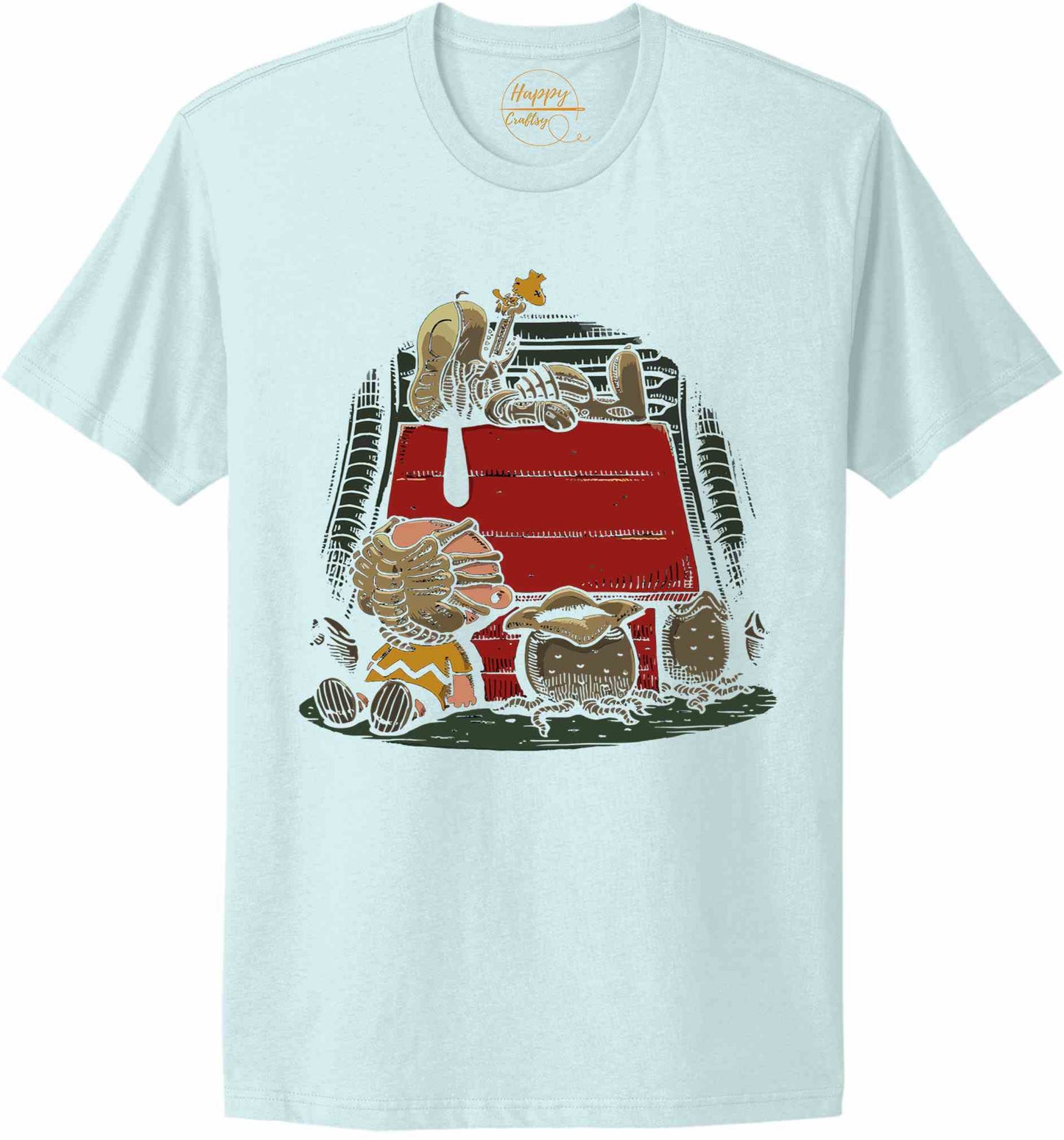 Funny Movie Parody Alien - t-shirt