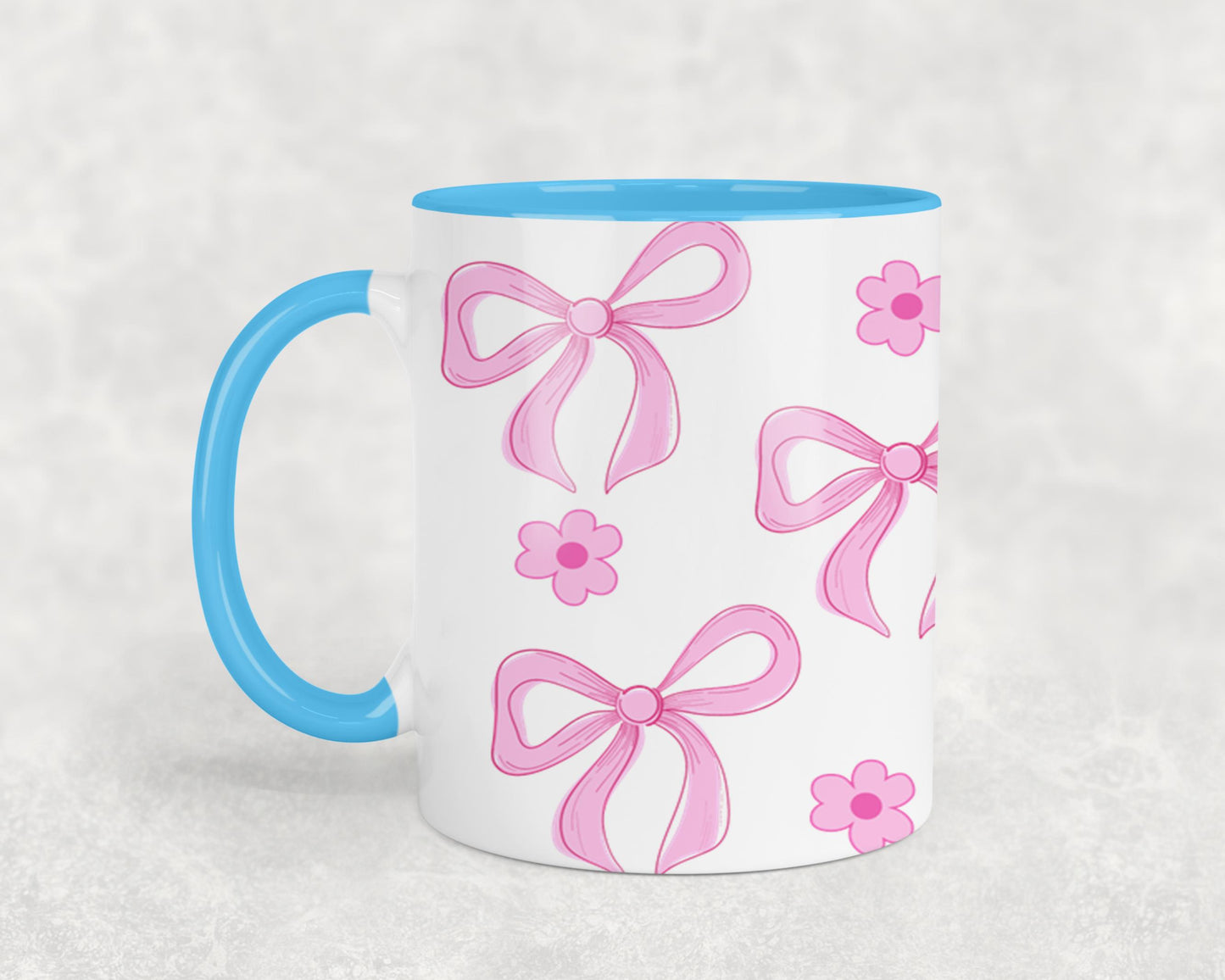 Pink Flower Coquette-10259 - mugs