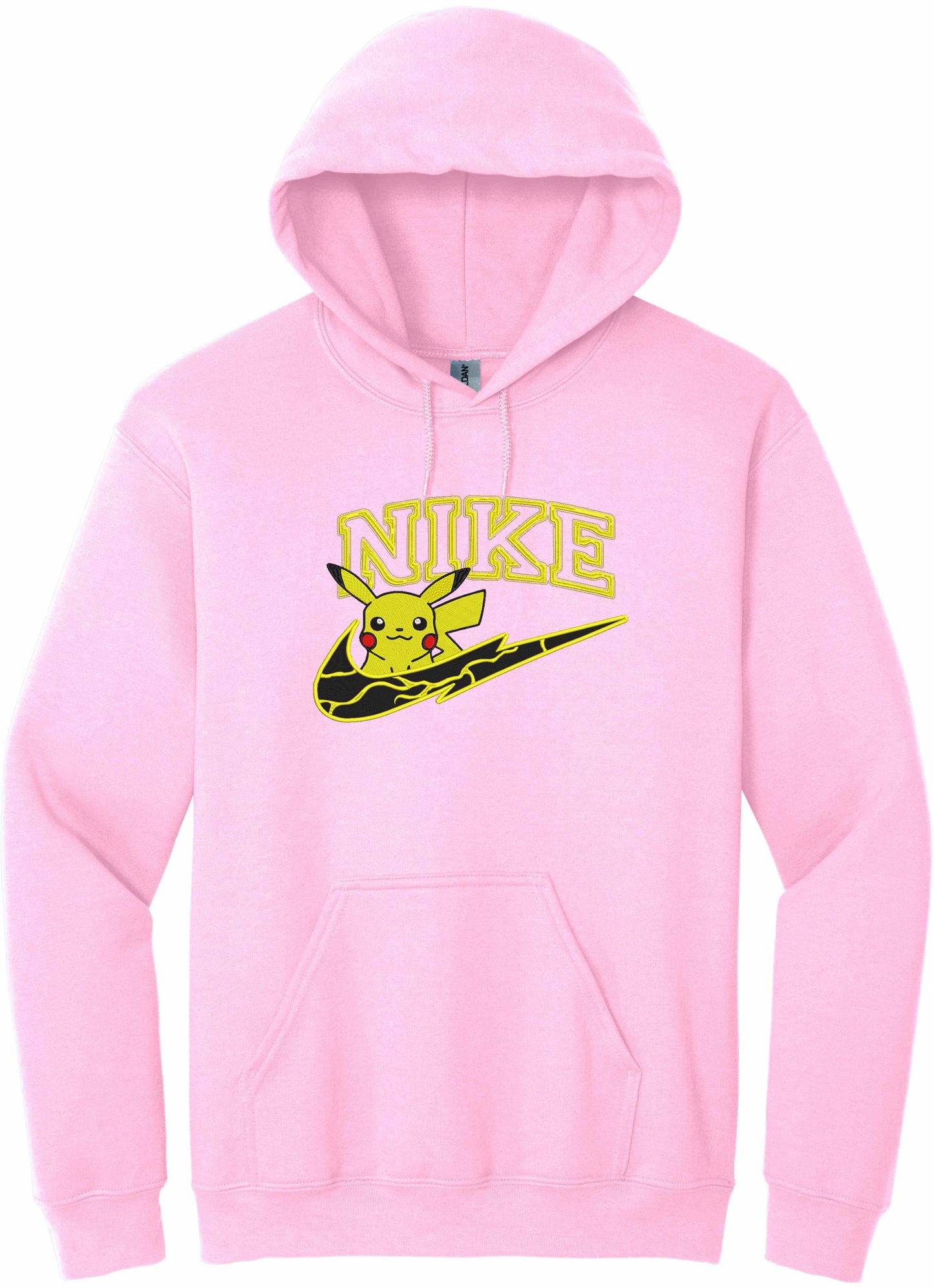 Pikachu Embroidered Logo - hoodie