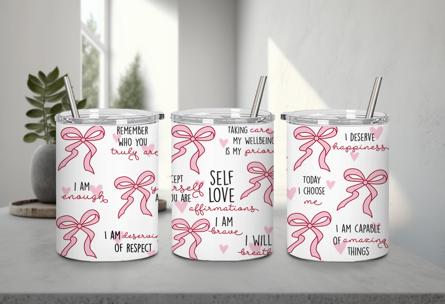 Self Love Affirmations-9908 - tumbler