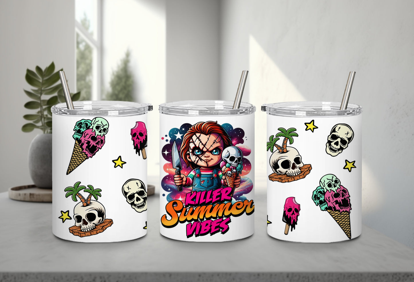 Summer Killer Vibes-10726 - tumbler