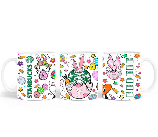 Coffee Easter Bad Bunny-10286 - mugs