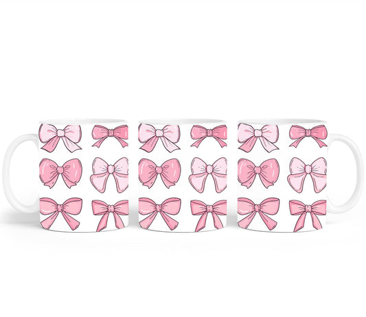 Pink Bow-9990 - mugs