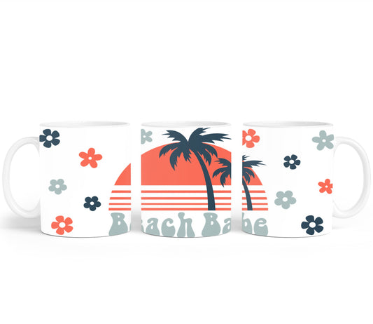 Beach Babe Retro Summer-10676 - mugs