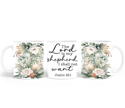 The Lord Is My Shepherd-10227 - mugs