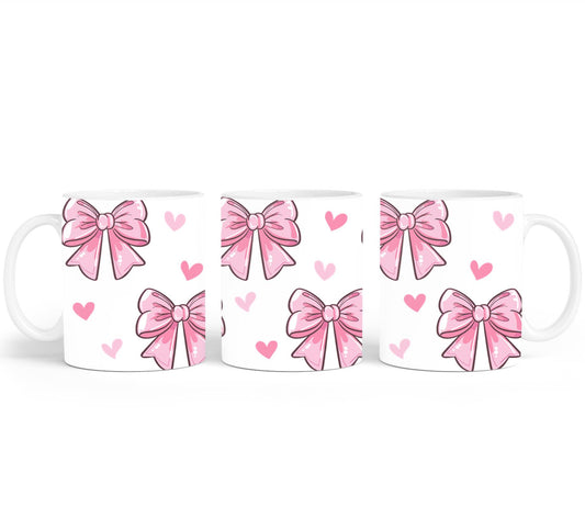 Pink Bow-9988 - mugs