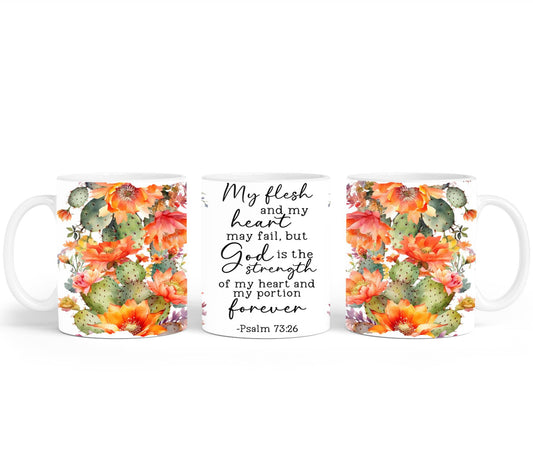 God Is My Strength-10201 - mugs